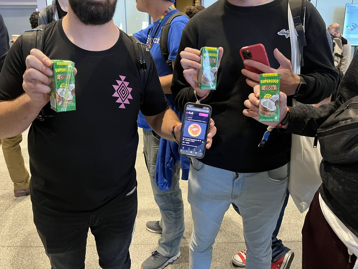 Did you mint the Coco #POAP?

This guys already claimed some airdrops🥥