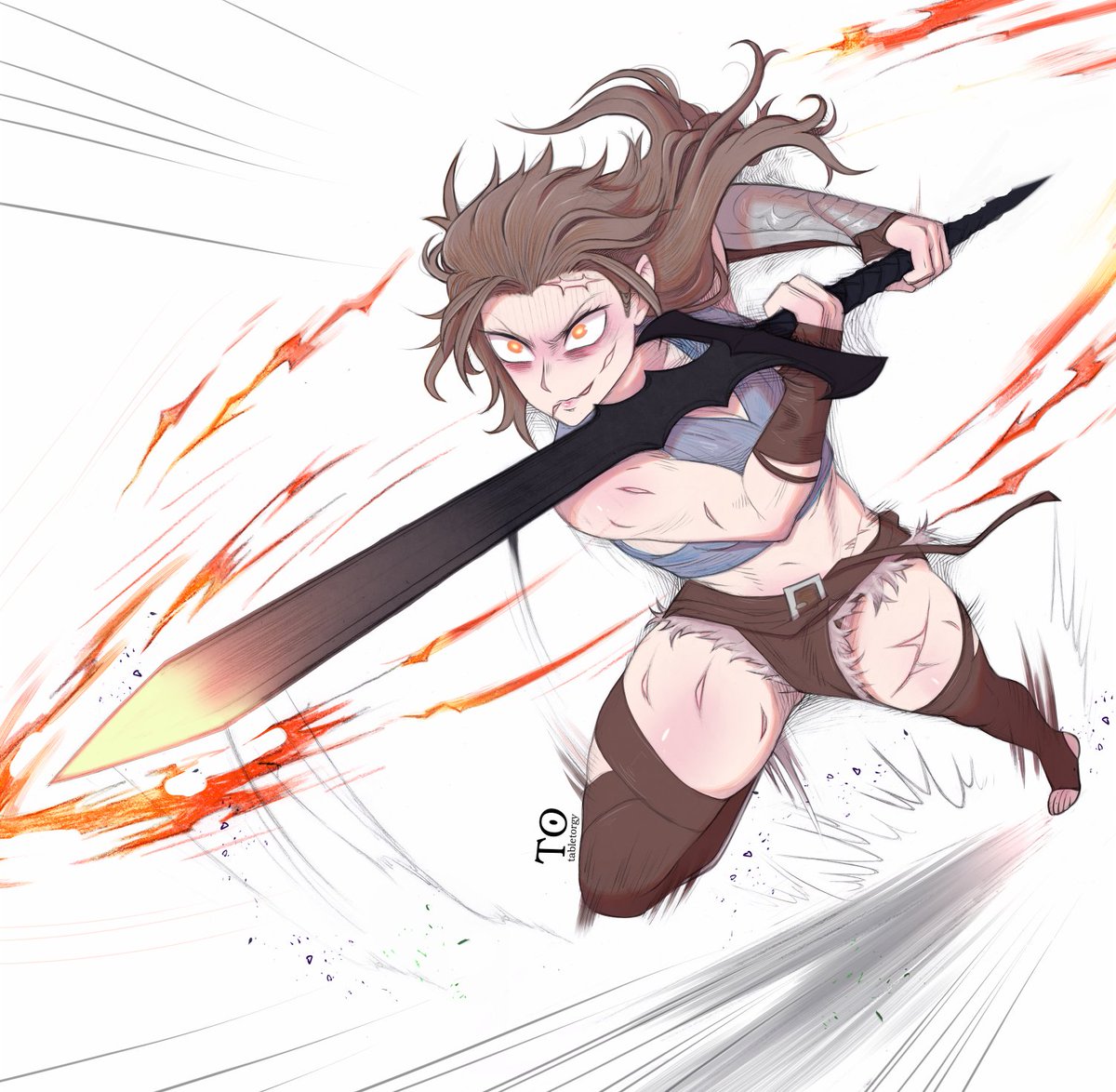 「#PortfolioDay I offer you this girl but 」|tabletorgyのイラスト