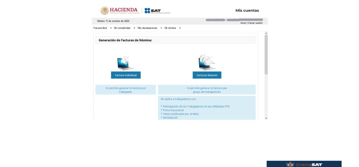 citasSAT12's tweet photo. A las personas que timbran nóminas en el aplicativo MIS CUENTAS en la página del SAT, ya está funcionando después de días sin poder entrar y solo apareciera el mensaje de no funcionamiento.

Yo entre por Mozilla (Ventana privada) https://t.co/byJwtSqij5