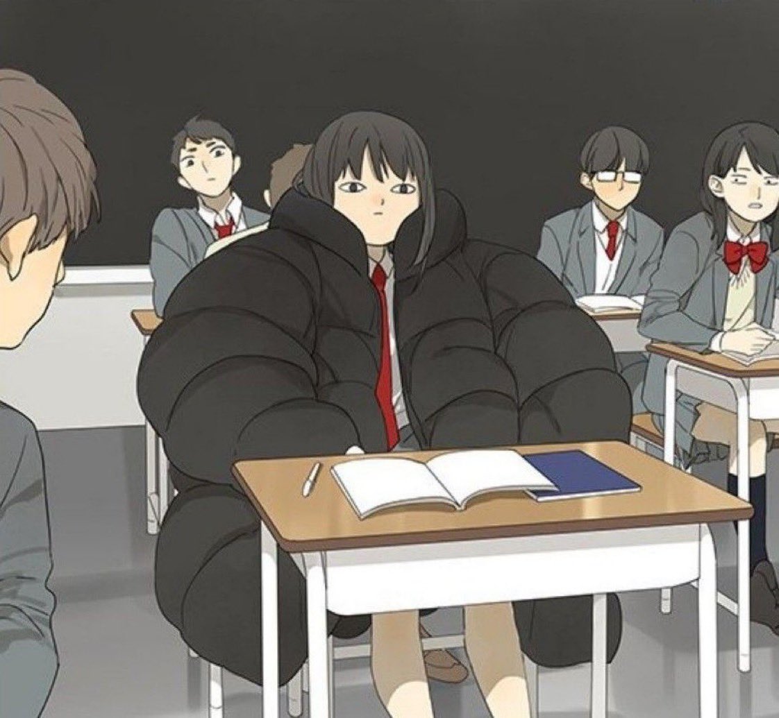 bu soğukta crop + tayt giyip peri kızı gibi süzülen kızların yanında benim giyim