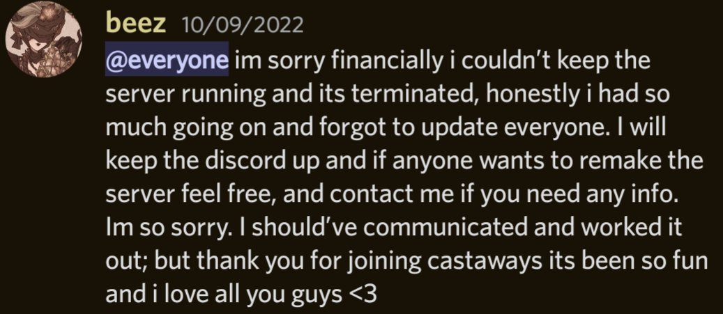 CastawaySmp's tweet photo. https://t.co/AJFjmXX3tQ