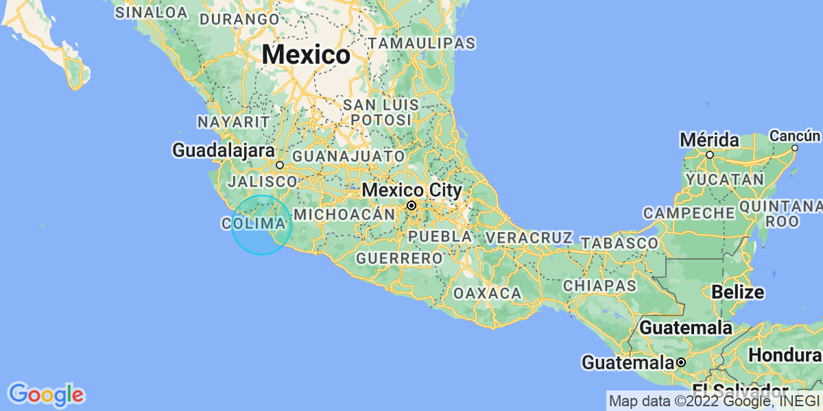 SkyAlertMx's tweet photo. Únicamente recibieron alerta / notificación usuarios dentro del radio de alertamiento con intensidad débil por el recién sismo de Tecomán, Colima.

Fuera de dicho radio se estimó intensidad "muy débil" o "nula" y es correcto no haber recibido notificación. https://t.co/sMGLVIJgnO