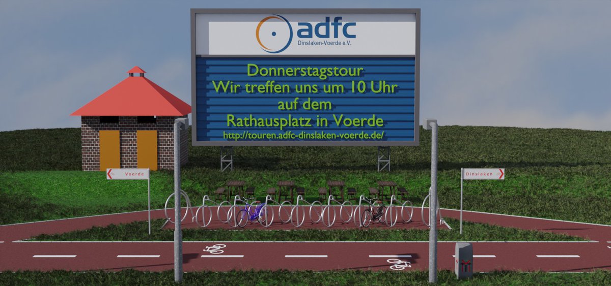 🚲 #Donnerstagstour 🚲
Informationen zu den Touren am besten den Newsletter Abonnieren
dinslaken-voerde.adfc.de/radtouren
newsletter.adfc-dinslaken-voerde.de
touren.adfc-dinslaken-voerde.de
#Radfahren #FahrradClub