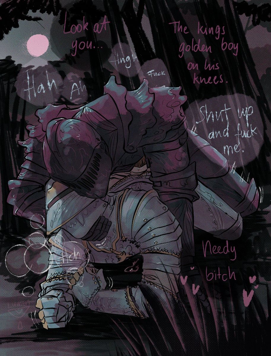 *the distant noise of clanking and insults*