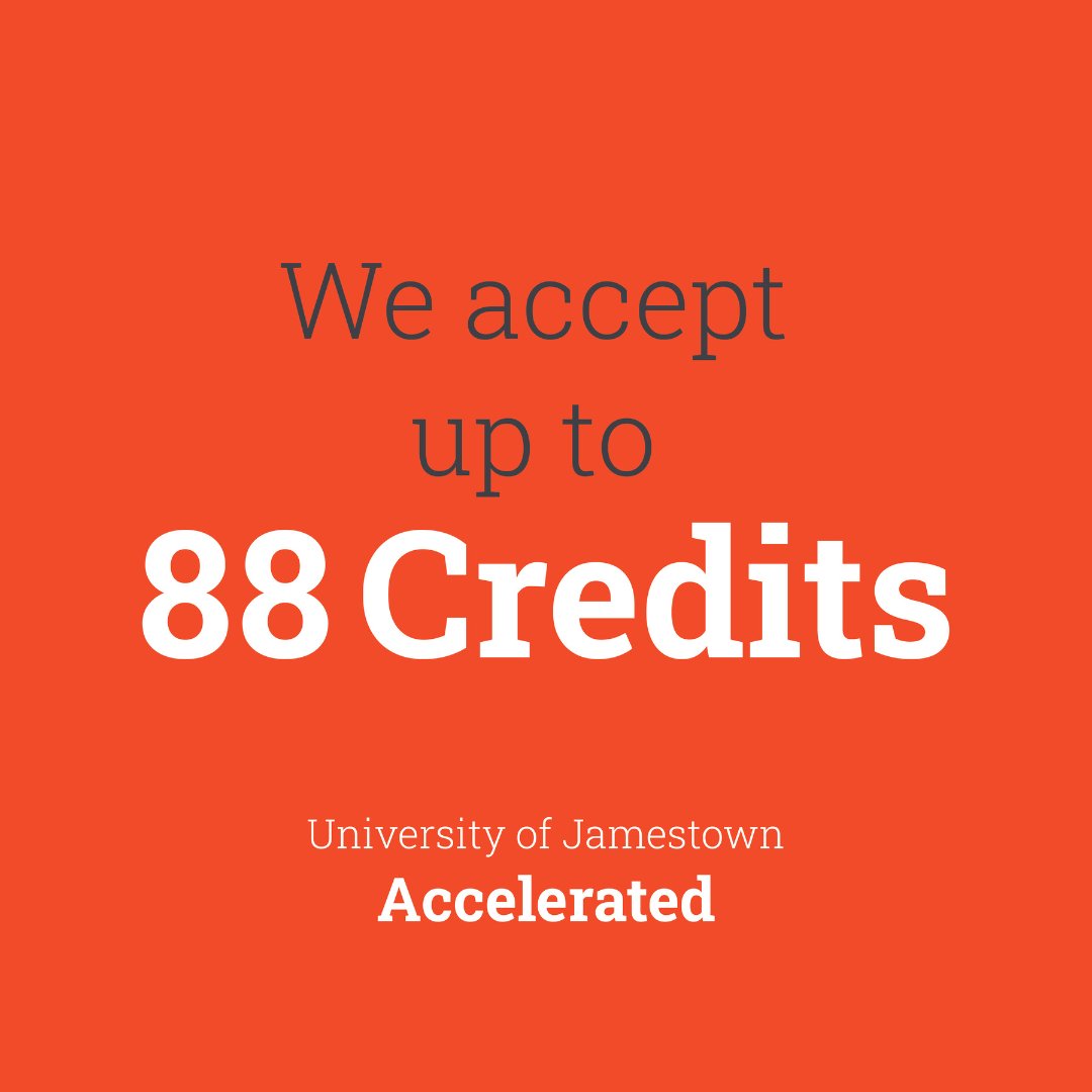UJAccelerated's tweet photo. UJA accepts up to 88 transfer credits for our undergraduate degree programs. Whether you just started or are heading back to school after a hiatus, you can finish up your bachelor's degree with us at UJA. https://t.co/DwWjWNSfgY