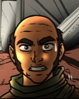 Trifectacomic's tweet photo. Looks like Guru is in some hot water 😅 How’s he going to get out of this??? Find out in Trifecta #1: Finders Keepers available now at Amazon, CWS Bookstore, and Black Star Collectibles. #fantasy #action #Trifecta #comicbookseries #independentcomics #diversityincomics https://t.co/V84pyLlE2L