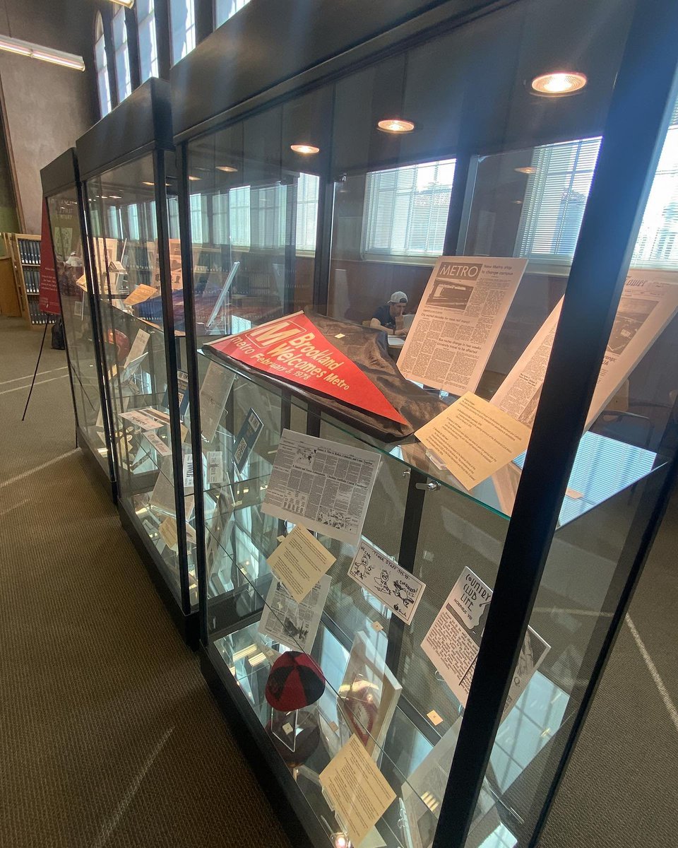 CUAlibraries's tweet image. Need a break from studying? Go check out the display “The Tower: It’s First Century” located in the 2nd floor reading room from now until 12/12! You won’t wanna miss it 🤩 
#mullenlibrary #catholicu #thetower #specialcollections #archives #catholicuarchives #exhibit #newspaper