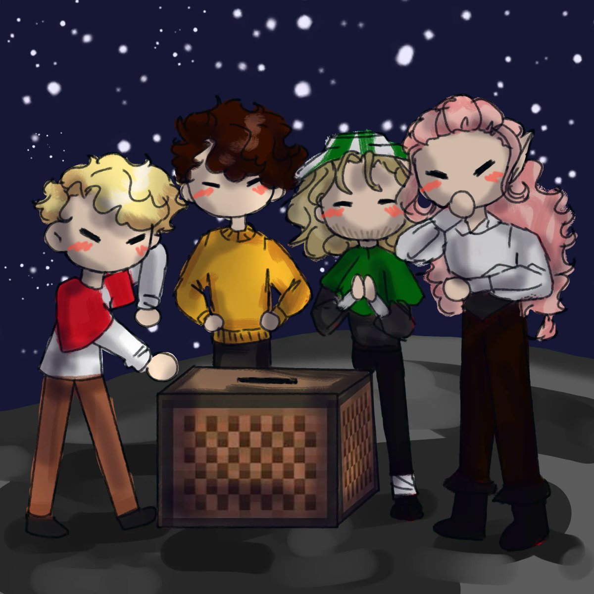 ArcherVDeadman's tweet photo. Day 11 - Pigstep 
"His name is Philza Minecraft and he is quite old–"
[ #Technotober #sbifanart #technofanart ] https://t.co/Vvj1741gvB