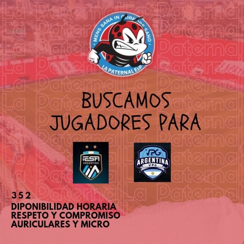 LaPaternalok's tweet photo. @TodoClubesPro 
LA PATERNAL
Seguimos buscando DC para la primer temporada en Fifa 23🎮
Pruebas esta noche.

✉️ al privado. https://t.co/4CSJ8em1QL