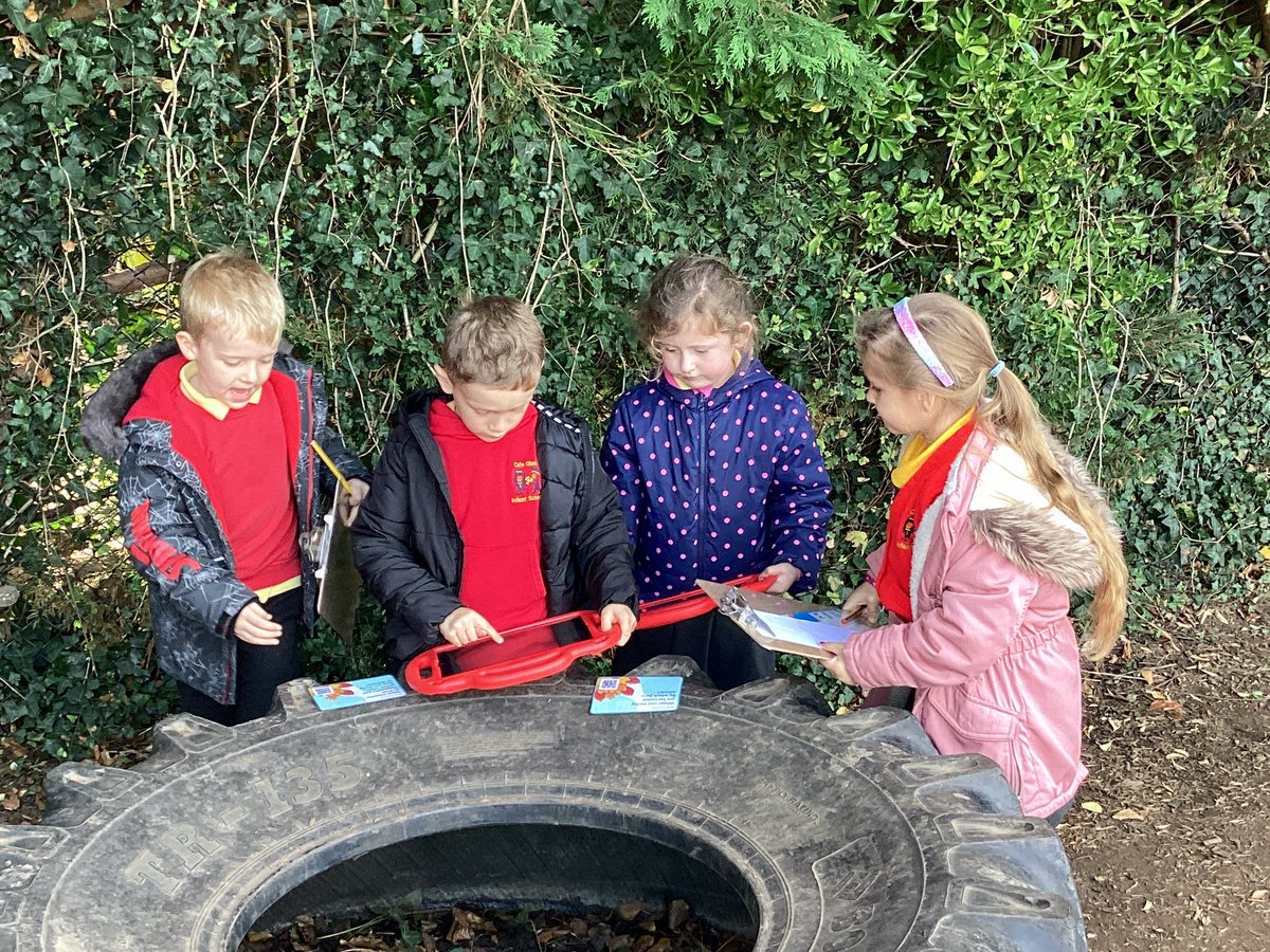 CGIPhillips's tweet photo. We took technology into the forest today, we were learning about harvest and had to find lots of QR codes to help us answer the questions. We worked so well in partners- Mrs Phillips was very impressed! #CGISCITECH #CGIHUM @EcoCgi #crosscurricular #ambitiouscapablelearners https://t.co/jpc1RiW3dh