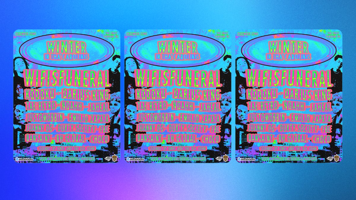 getblocktickets's tweet photo. First ticket drop for the first #Blocktickets event is live 👀 

Come check it out 👉 https://t.co/7jI3pLKmQy

#web3 #nft #nftticketing #web3events #blockchain #durhamNC #durham https://t.co/hvzbuPd7LS
