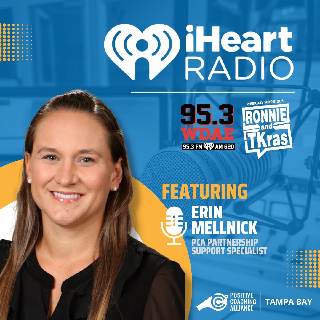 📻🎙 TUNE-IN to 95.3 FM at 6:40 AM tomorrow on <a href="/iHeartRadio/">iHeartRadio</a>'s Ronnie &amp; TKras show to hear our very own Partnership Support Specialist, <a href="/EMellnick/">Erin Mellnick</a> share some of her experiences as well as discuss what it means to be a PCA #DoubleGoalCoach! Don't miss out! #iheartradio