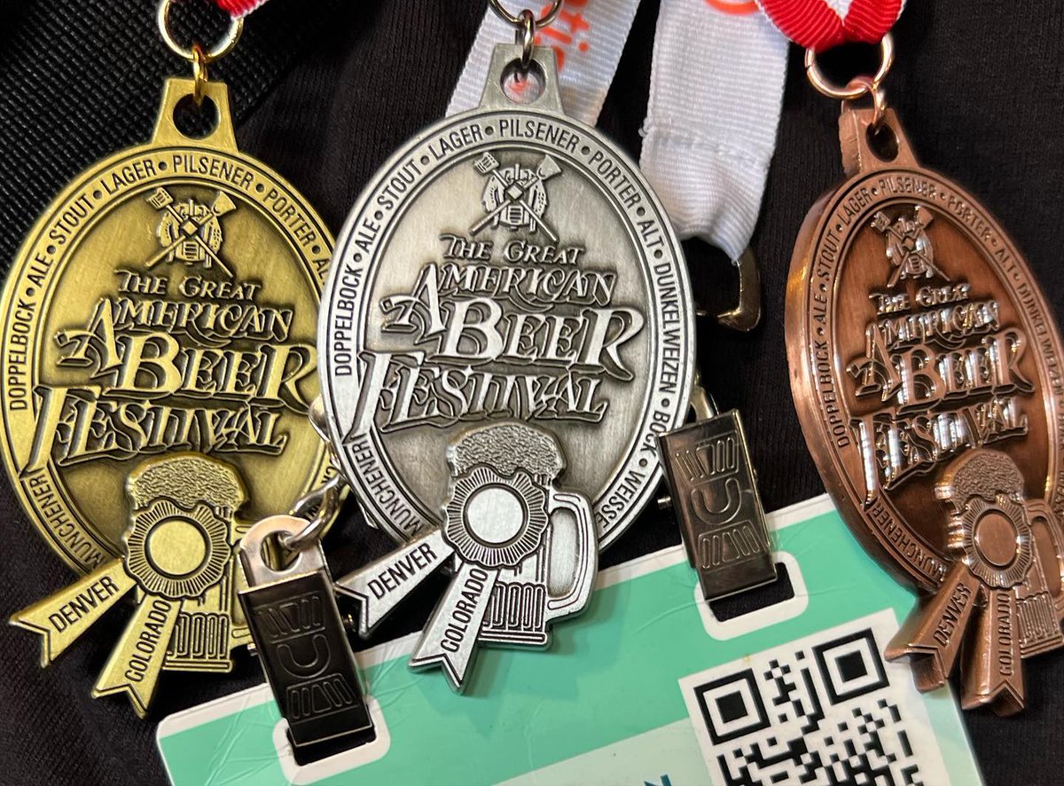 Can't wait to share our <a href="/GABF/">GABF</a> award winning beers with you all!

🥇Hachimitsu Mai Japanese Rice Lager with Chilean Honey⁣
🥈Sensationator Whiskey Barrel Aged Dopplebock⁣
🥉Otter Encounter English Style Summer Ale⁣
⁣
