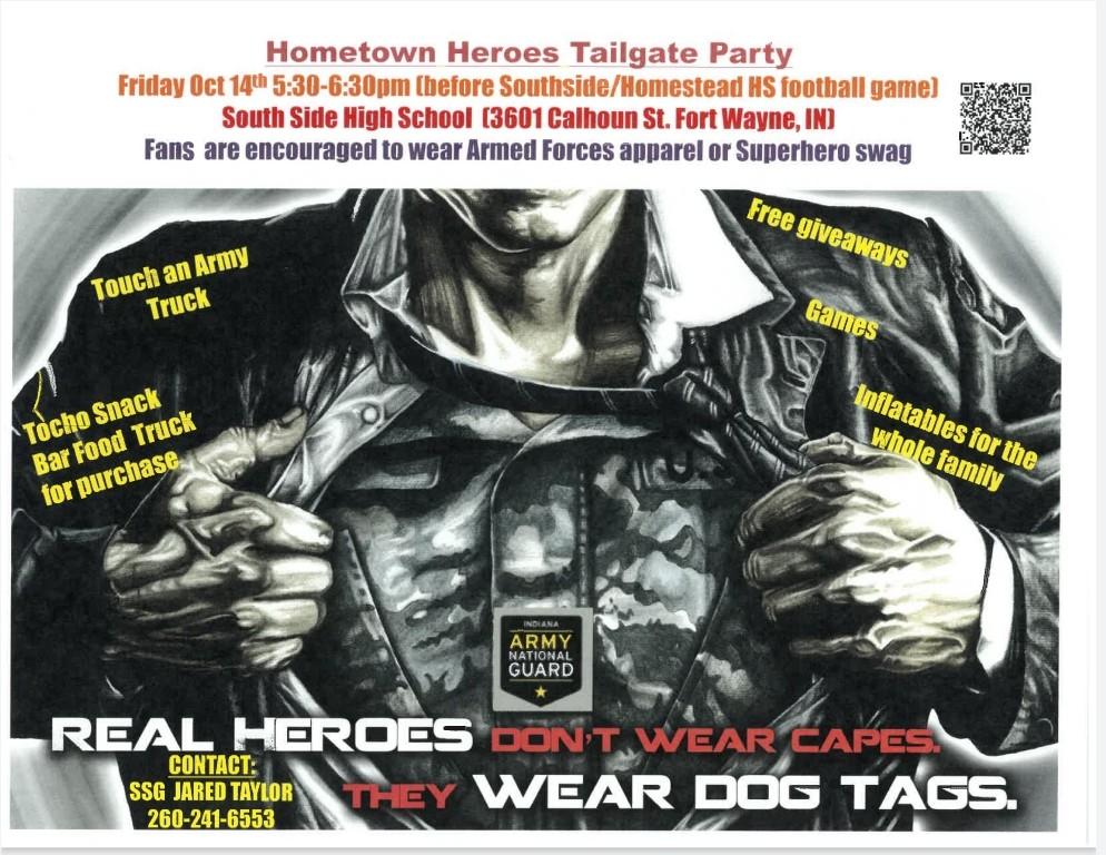 South Side Athletics (@ss_archers) on Twitter photo Friday the <a href="/innationalguard/">Indiana Army National Guard</a> will host several fun events before the game vs <a href="/Spartytweets/">Homestead Athletics</a> We hope you'll join us for community time and Friday Night Lights! #WordsANDActions #22equals1 Friday the <a href="/innationalguard/">Indiana Army National Guard</a> will host several fun events before the game vs <a href="/Spartytweets/">Homestead Athletics</a> We hope you'll join us for community time and Friday Night Lights! #WordsANDActions #22equals1