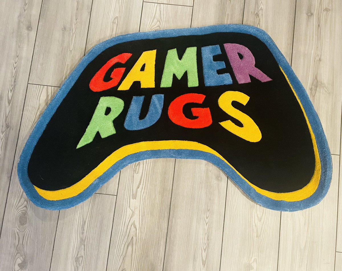 GamerRugs's tweet photo. Who wants a custom rug with their own logo/design? Retweet this &amp; we might just make you one! https://t.co/ozalBlA50S