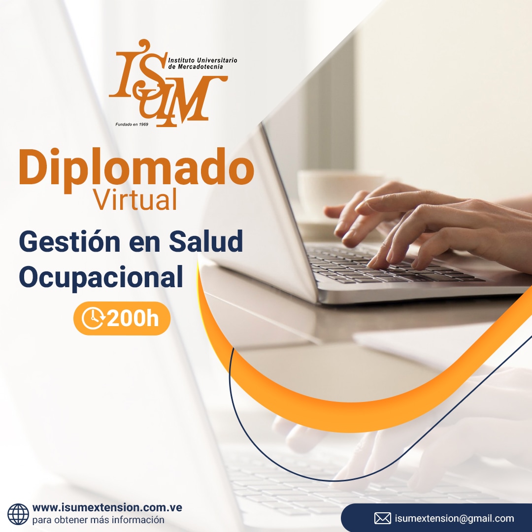 isum_com_ve's tweet photo. Diplomado Gestión en Salud Ocupacional Virtual y semi presencial 
🔆 Más Información https://t.co/OzFvwQ5q9P
isumextension@gmail.com

#CYMAT, #ISUM #EgresadosISUM #DerechoLaboral #Leyes #Venezuela, #SaludOcupacional #DiplomadosISUM #diplomado https://t.co/HSfBKNyr2b