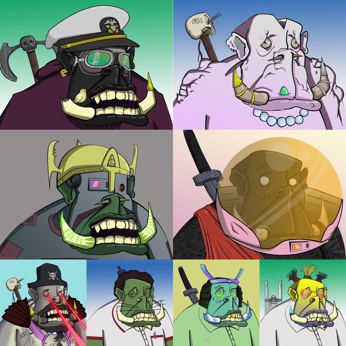 Happy 1st Birthday <a href="/OrcRacingClub/">Orc Racing Club ⚔️👁 STAKING LIVE W/ CYBERFROGS 🐸</a> and what a year it has been! Going to have to grab a couple more to mark 1 year since minting my first ever NFTs. Orcs never give in Zug Zug!