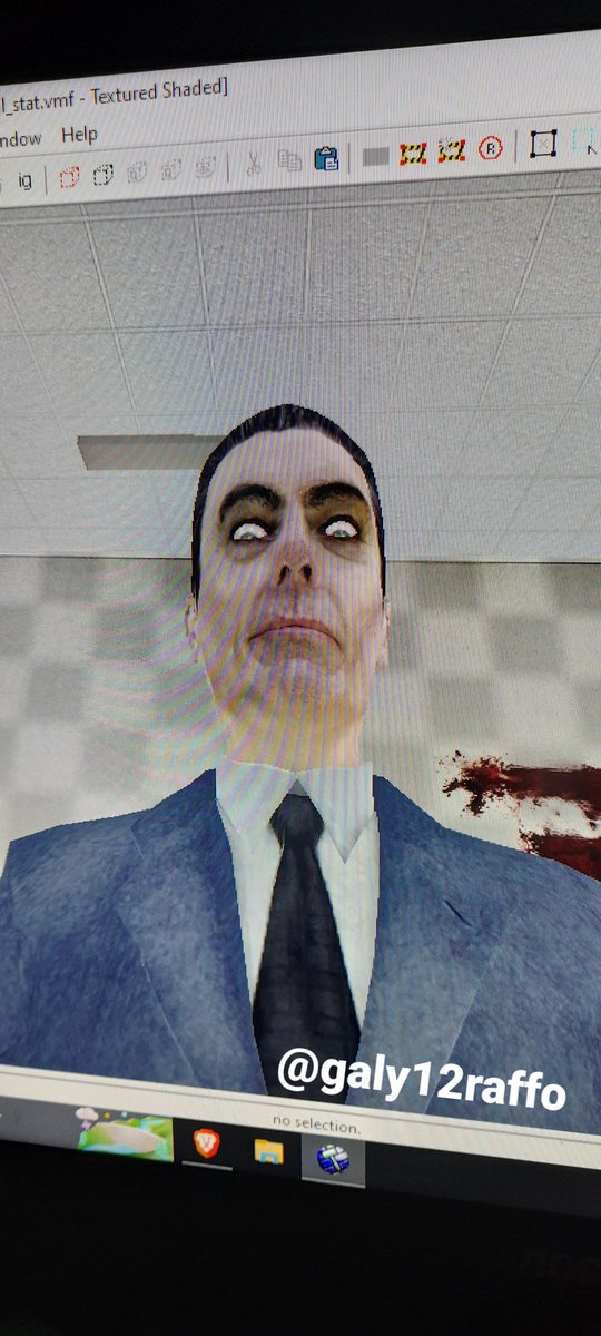 galyraffo12's tweet photo. Estaba trabajando en Hammer cuando de repente se cerró el programa y cuando lo volví abrir apareció Gman duro en toda la pantalla.
#halflife #sourcengine #gman #blackmesa https://t.co/Cp8I4xbtwS
