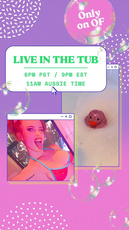 Scarlet Chase Your SecretCrush♡ 🇦🇺 on Twitter "Going to take a bath
