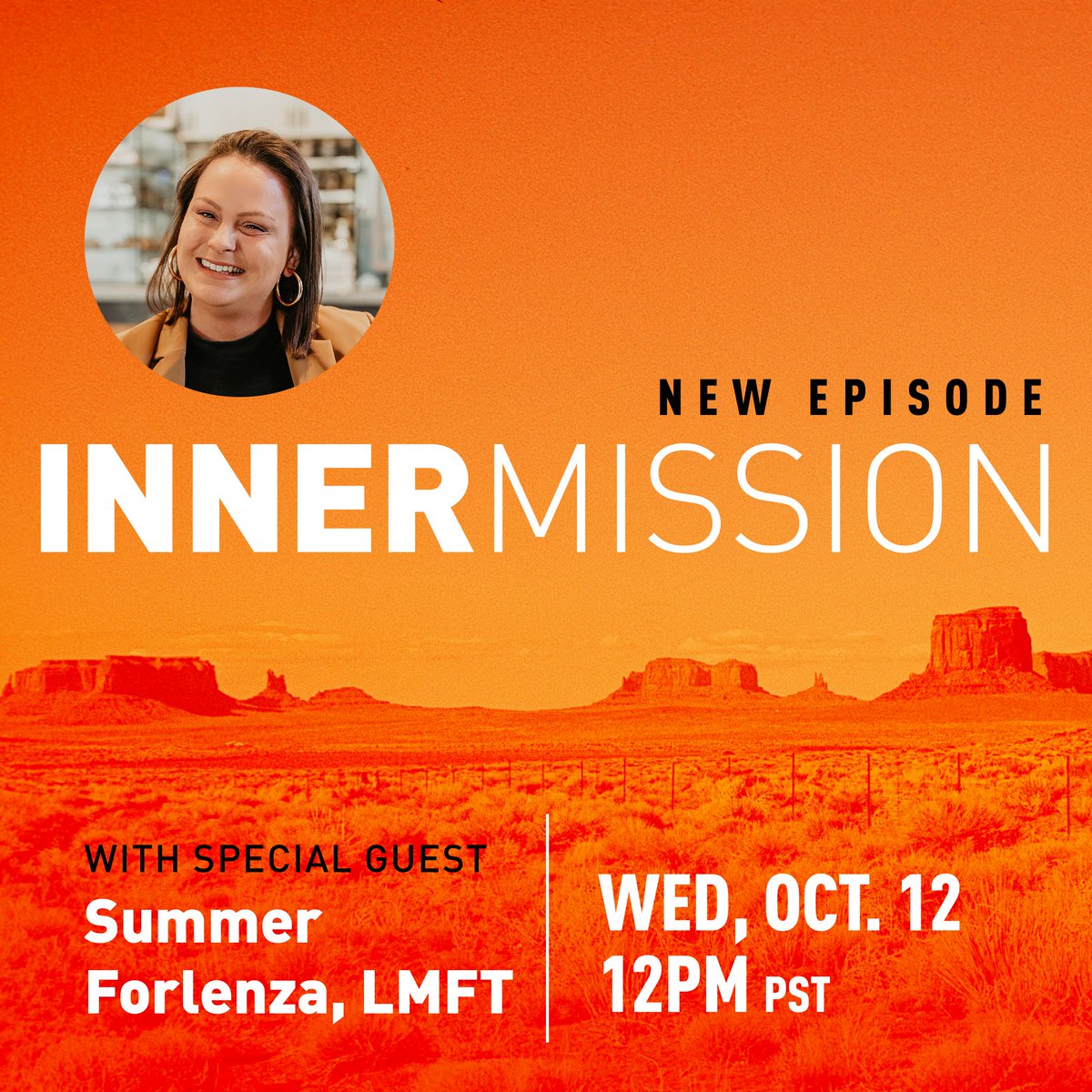 Less than 24 hours until our live INNERMISSION Q&amp;A with Summer Forlenza! We'll be answering your questions on #anxiety, #mentalhealth &amp; more.

Register today at: us06web.zoom.us/webinar/regist…