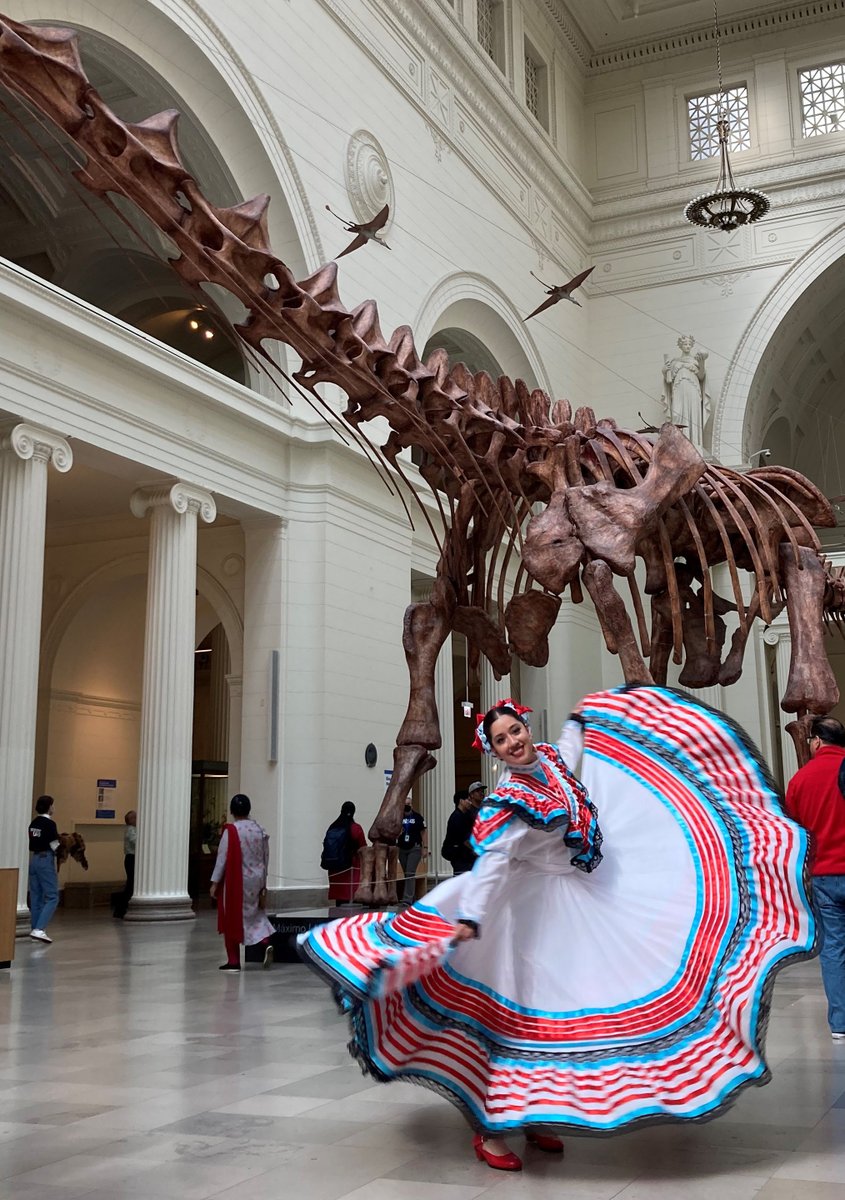 Today we highlight one of our own in honor of #HispanicHeritageMonth. Janette Guzman, Administrative Aide in the Office of Advancement, is a Mexican Folklorico dancer and has performed in a number of venues this past month to celebrate her heritage. #UICProud
