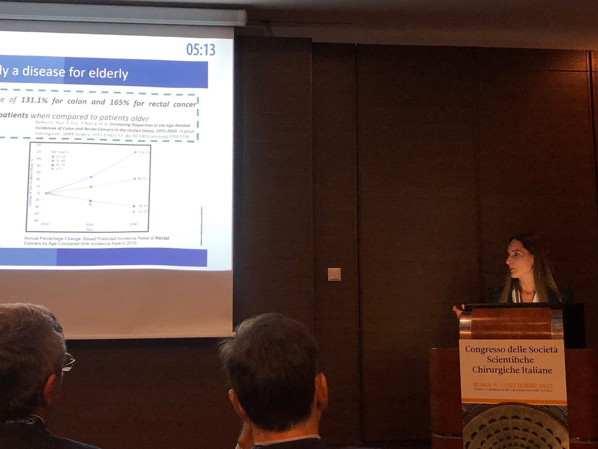 caterina_foppa's tweet photo. Great discussion on our regression analysis on 2073 early- and late-onset CRC at @SIC_chirurgia today in Rome. Age of onset independent predictor for worse oncologic outcomes, stronger effect in stage 1. Happy to meet colleagues and friends! @AntoninoSpin @HUNIMED @CResearchICH https://t.co/3UmaBcTBBd