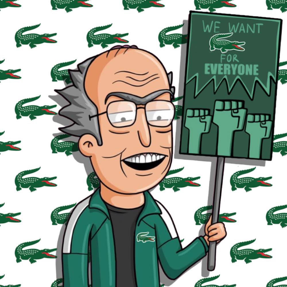 <a href="/LACOSTE/">Lacoste</a> <a href="/RugRadio/">Rug Radio</a> <a href="/GodHatesNFTees/">God Hates NFTs 🐇</a>  <a href="/LACOSTE/">Lacoste</a>   <a href="/srpeters/"></a>