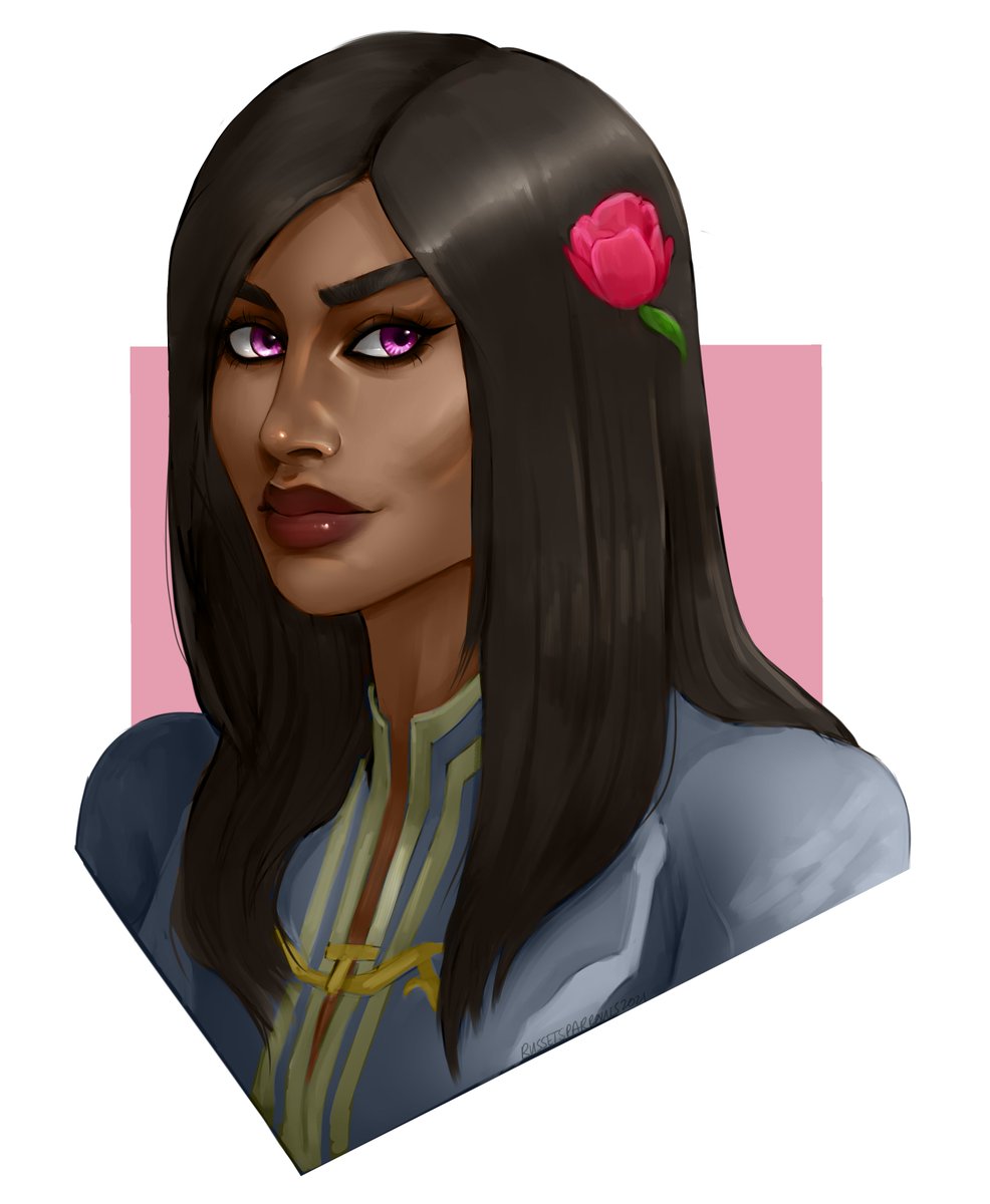 russetsparrows's tweet photo. hello #PortfolioDay 💚

i'm sparrow, a freelance digital illustrator! if you're interested in vivid, fantasy-oriented pieces i'm your gal! 💚 https://t.co/7ECxHMKZpf