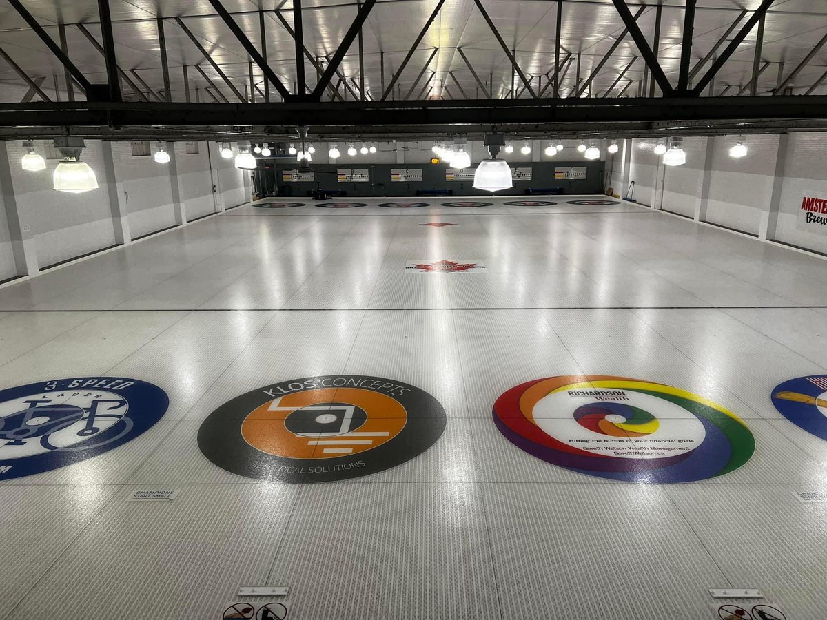 torontocurling's tweet photo. Royals opens for the new 2022-23 #curling season today!
A special mention goes out to the Ontario Trillium Foundation for the generous grant that allowed them to install the state of the art #ICEGRID flooring system… 👍🥌
#TorontoRocks @RoyalCanadianCC https://t.co/Ec0lsKOzZT