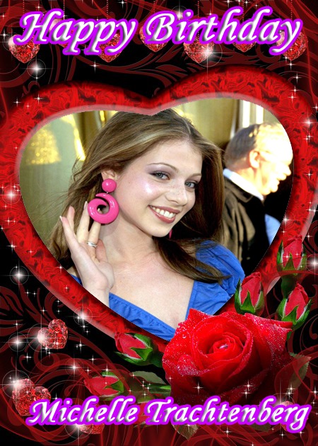  Happy Birthday to the lovely Actress. Michelle Trachtenberg. 