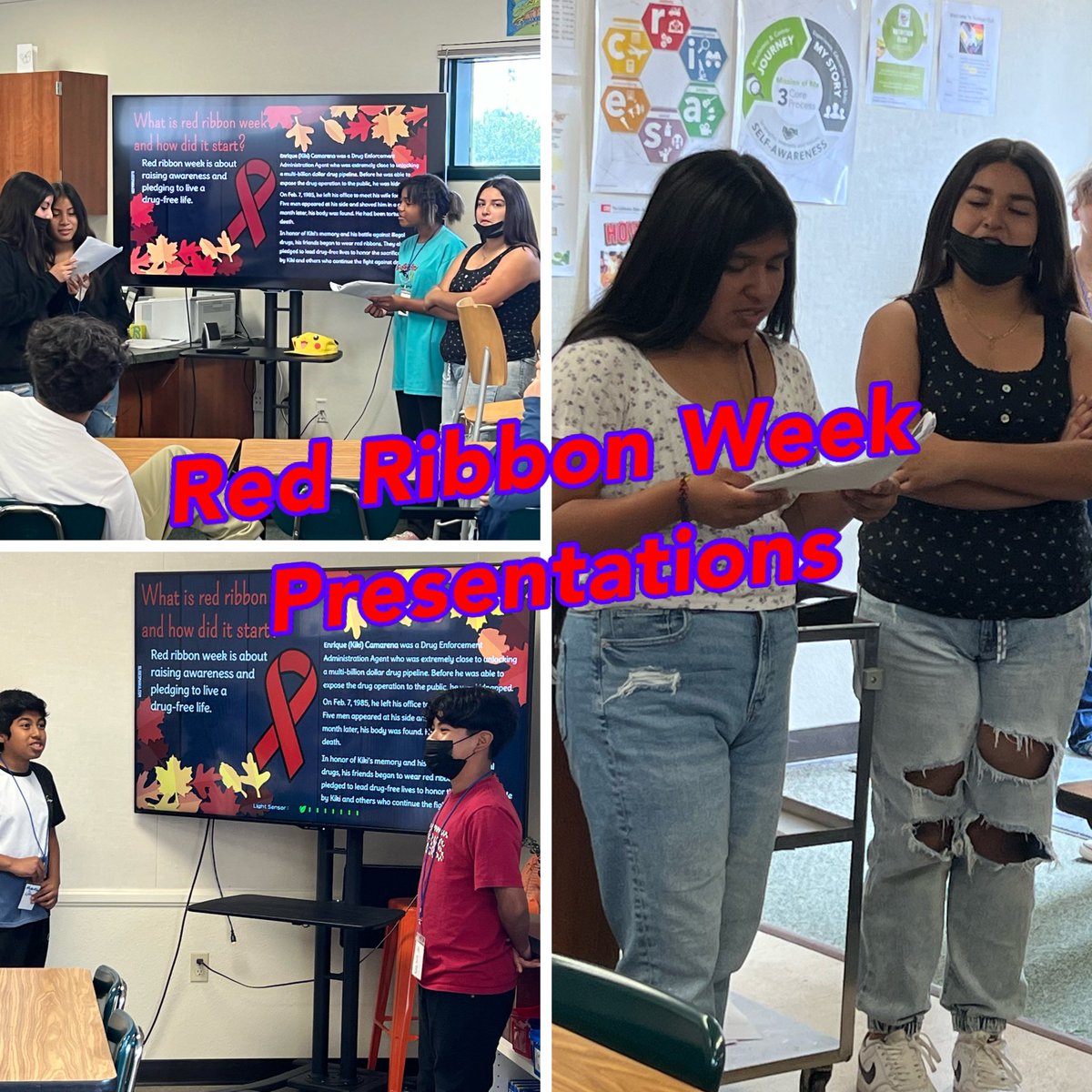 RMMSbulls's tweet photo. ASB scholars present info on #redribbonweek @VistaBlueprint @EngageVista https://t.co/TCt9vcICZ6