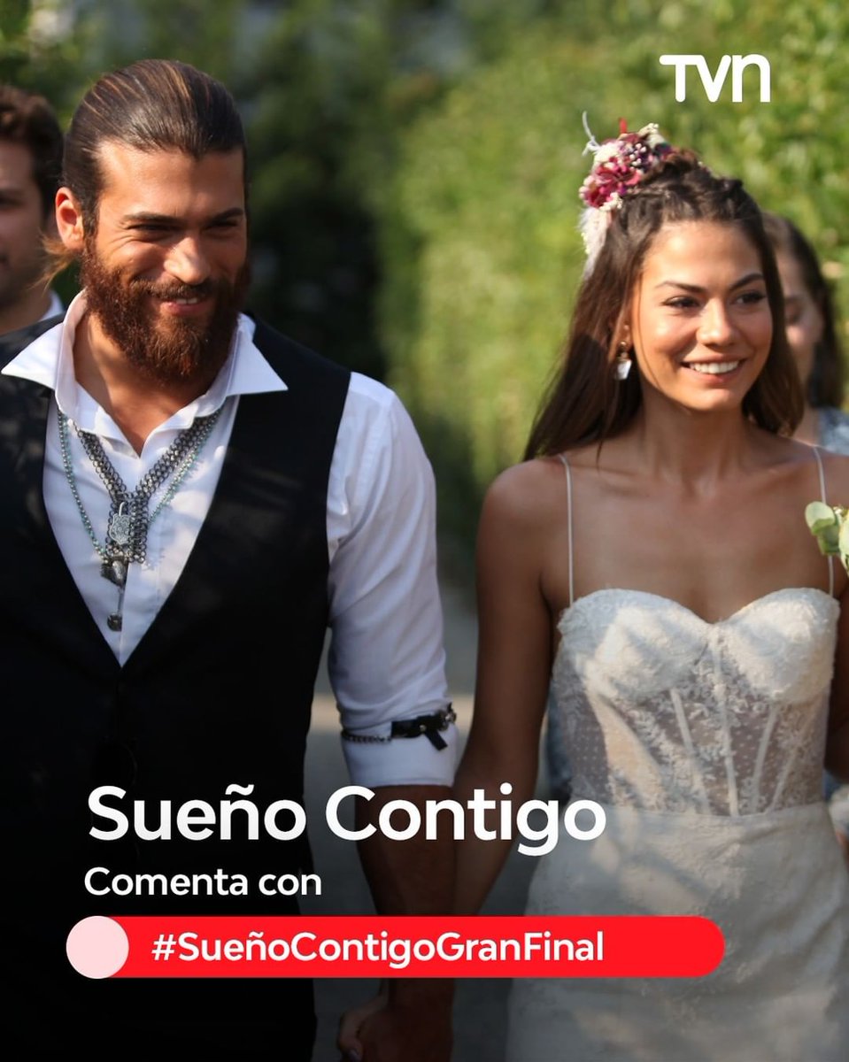canyamanchile's tweet photo. RT @TVN ¡Llegó el momento! 🥲 Hoy nos despedimos de Can y Sanem ❤️ Súmate a la gran final de "Sueño Contigo" y comenta con #SueñoContigoGranFinal ☁️
#CanYaman #DemetOzdemir #SueñoContigo #erkencikuş #TVN #SueñoContigoEnTvn https://t.co/UkomHTtEkK