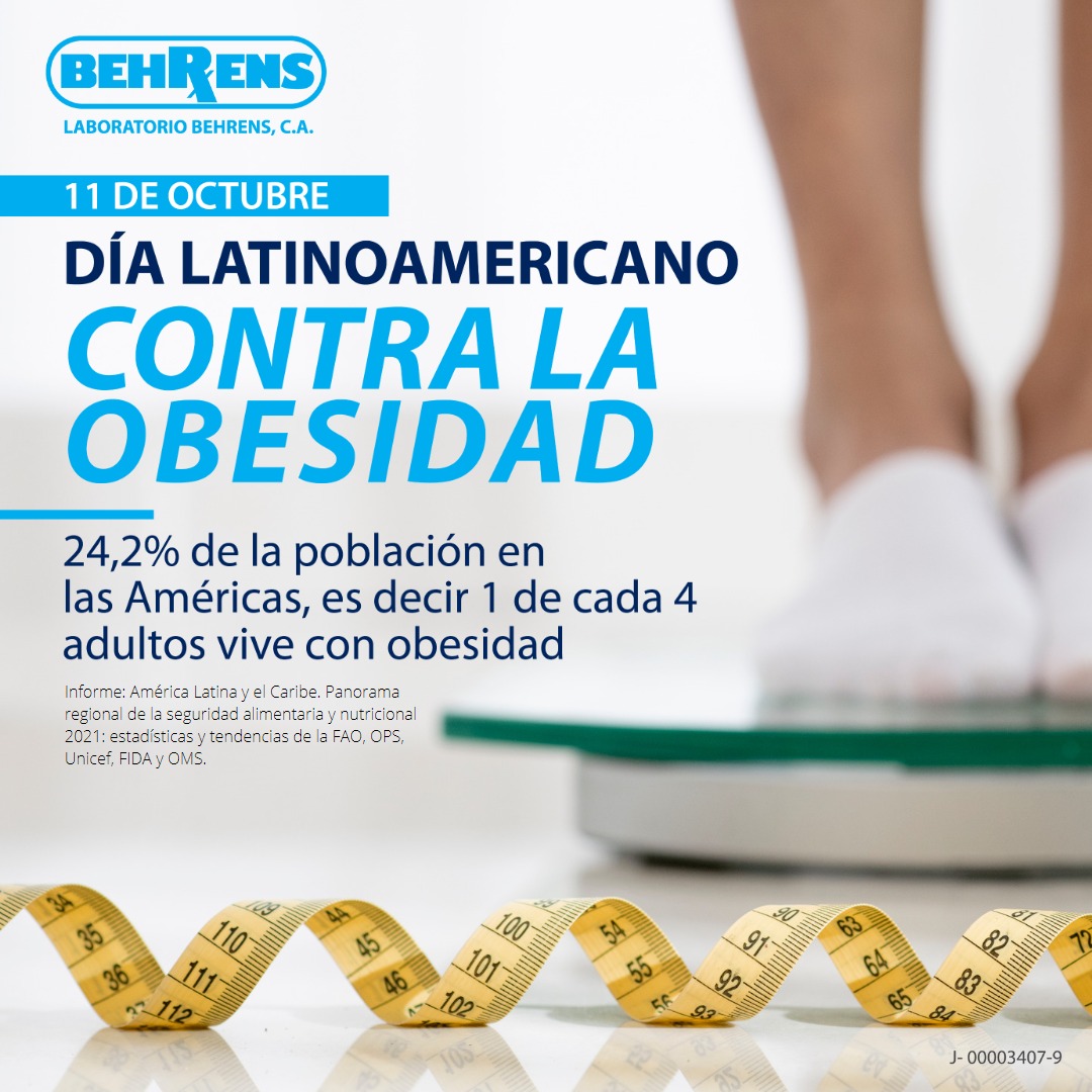 Lab_Behrens's tweet photo. La #Obesidad se ha denominado la Pandemia del siglo XXI, crece desde 1980 pese a los intentos por disminuir su prevalencia y comorbilidades.
En las Américas, el 24,2%, 1 de cada 4 adultos vive con obesidad
https://t.co/y6JNqXh6rm
#LaboratorioBehrens #Flaxol #Redugras https://t.co/aeQ6UXuBBL