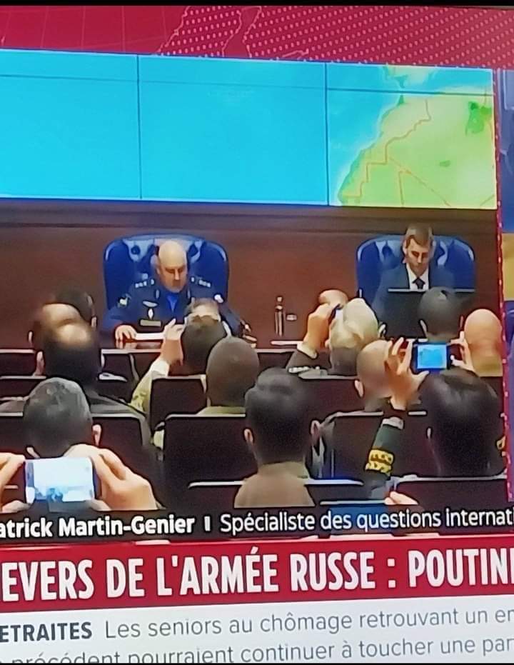 خريطة المغرب نشرت أمس في أعقاب تقديم قائد القوات الروسية لمقدمة العمليات العسكرية الروسية في أوكرانيا..
..يا لغدر بدا؟!! 😉