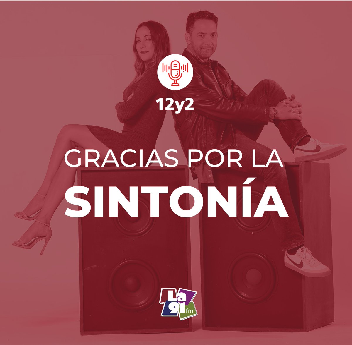 la91fm_'s tweet photo. #La91 tanto como @12y2 extendemos nuestra gratitud hacia ustedes nuestros oyentes, por ser fieles e impulsarnos cada día a ser mejores y brindarles el mejor de los contenidos.
-
#La91fm #RCCMedia #LlegaAtiDondeEstes https://t.co/ffbJmrOoZJ