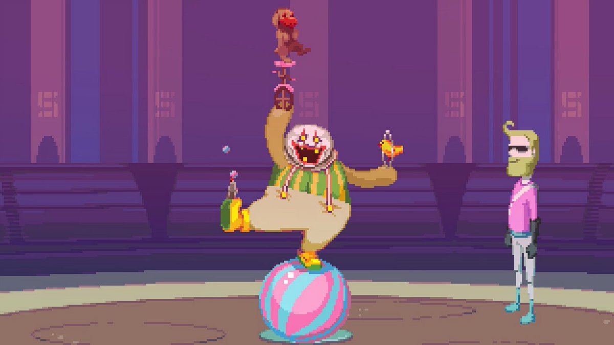 Dropsy - Recensione - gamescore.it/2022/10/11/dro…
<a href="/Cosmocover/">Cosmocover PR 🇪🇺🇫🇷🇩🇪🇪🇸🇮🇹🇧🇪🇨🇭🏳️‍🌈</a> <a href="/devolverdigital/">Devolver Digital</a> <a href="/dropsytheclown/">Dropsy</a> <a href="/AJollyCorpse/">Mortimer</a>
#Cosmocover #DevolverDigital #Devolver #Gameplay #Dropsy #AvventuraGrafica #PuntaeClicca #Storia #uscita #Settembre #NintendoSwitch