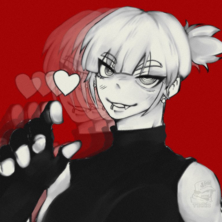 t_enk_i's tweet photo. vamp #art #artist #ArtistOnTwitter #artistsontwitter #artwork #Artworks #digitalart #drawing #illustration (trying new stuff pt. 2) https://t.co/BO0EUqRpwT