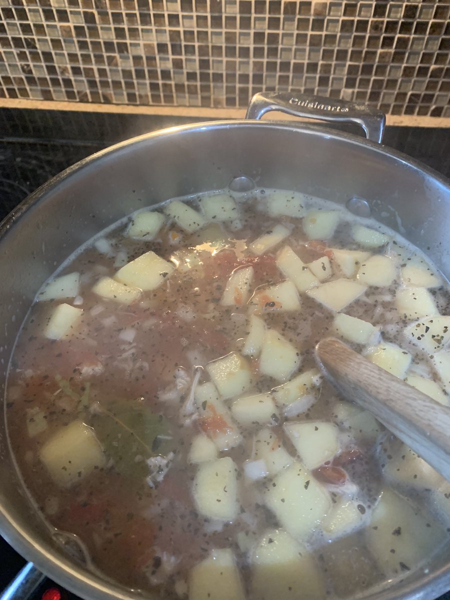 And a pot of Turkey soup!