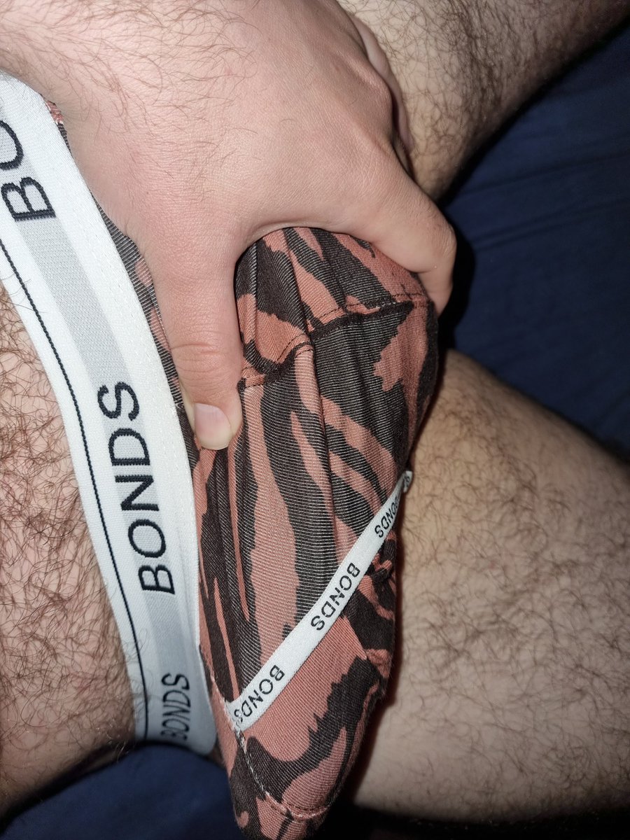 AdelaideUndies's tweet photo. These #BONDS briefs are such a fun print. They made my boner so big it was about to burst through! #adelaide #undies https://t.co/L3yZgnthyE