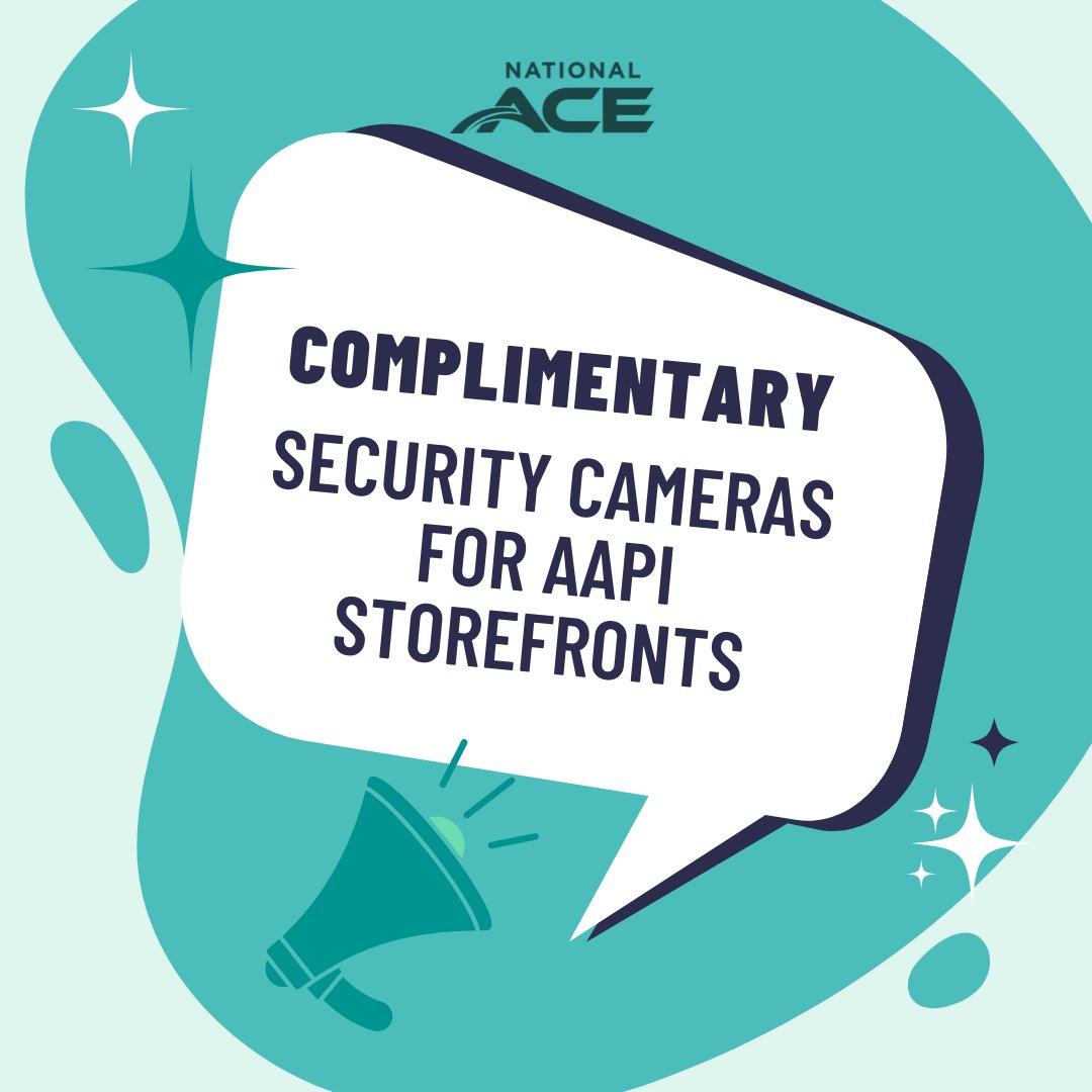 NationalACE's tweet photo. You can check on your store's security from anywhere with the free Nest Aware package and #AAPISTRONG Nest Cam Kits. Apply to have professional installation of complimentary security cameras from #Google in partnership with #NationalACE.
https://t.co/9L6eyvDl2u https://t.co/HmqYTsUZpf