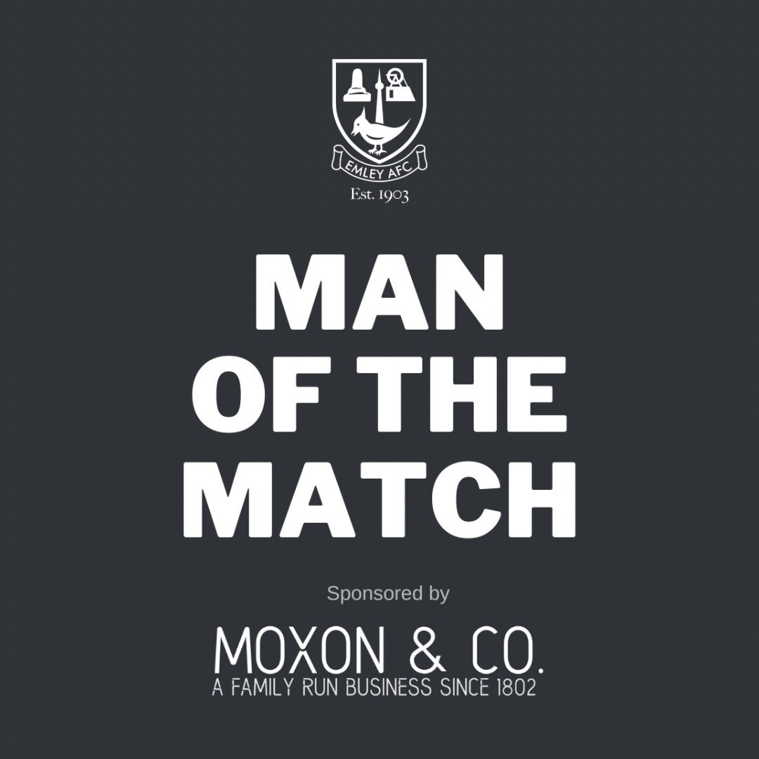 Emley_AFC's tweet photo. Your Moxon &amp; Co - Man of the Match 

Hayden Webster 👏👏 https://t.co/MlRttKx0go