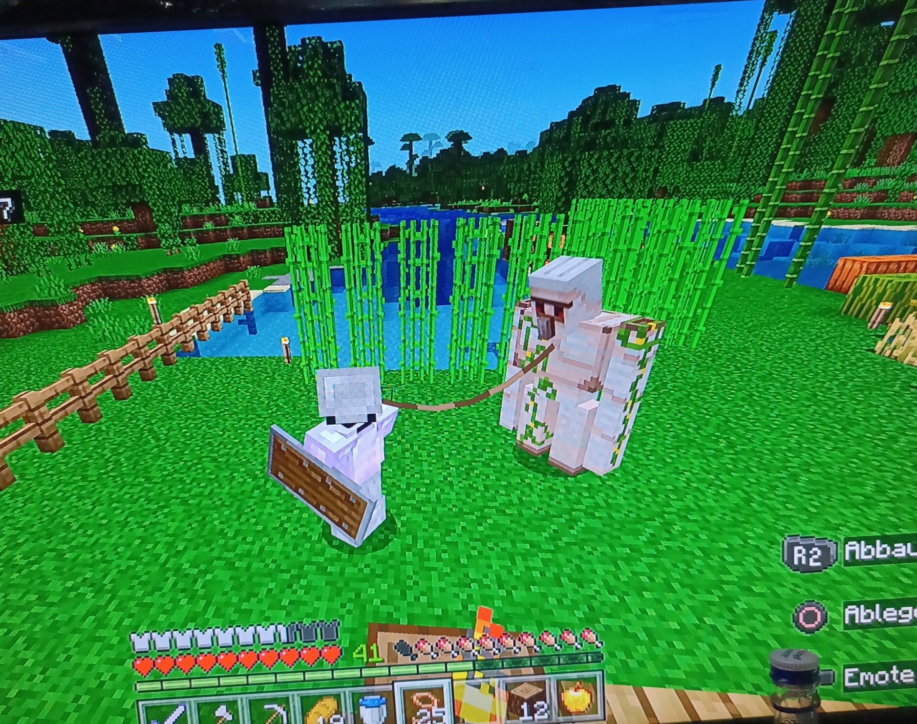 Milo proud Boober on Twitter "I CAN PUT AN IRON GOLEM ON A LEASH??? https//t.co/5PEPcsOOYq