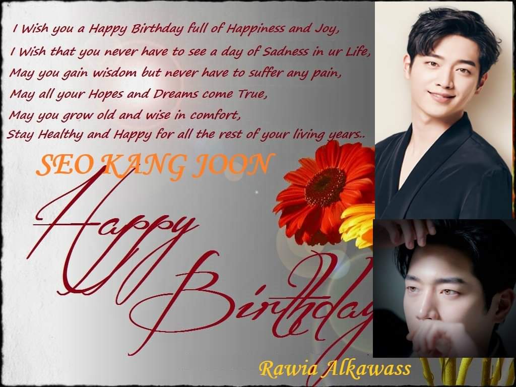 Happy Birthday to you Seo Kang Joon best Korean Actor forever 