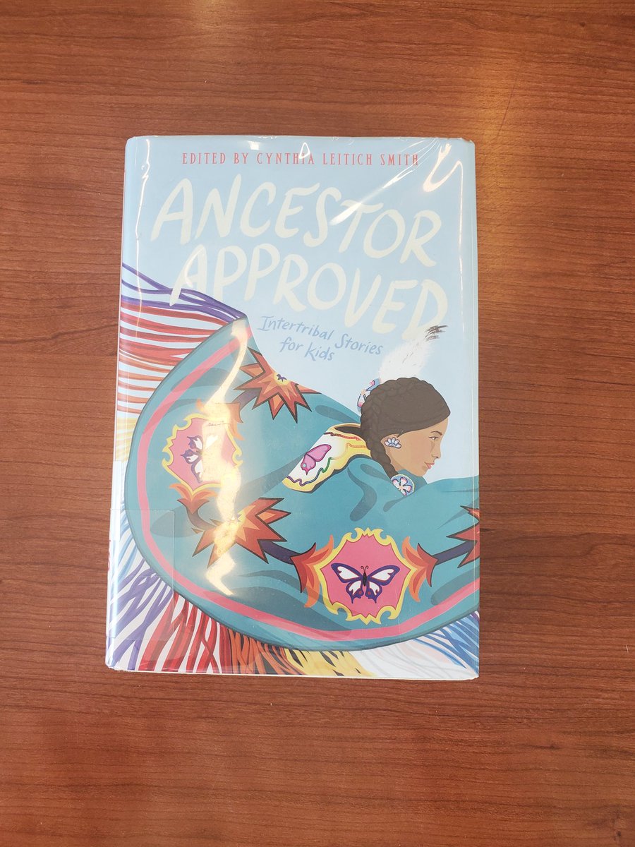 LibraryLadyTerr's tweet photo. Our next book is Ancestor Approved edited by Cynthia Leitch Smith. Contact the library to sign up and pick up a copy today! https://t.co/PPJd7bDO7R