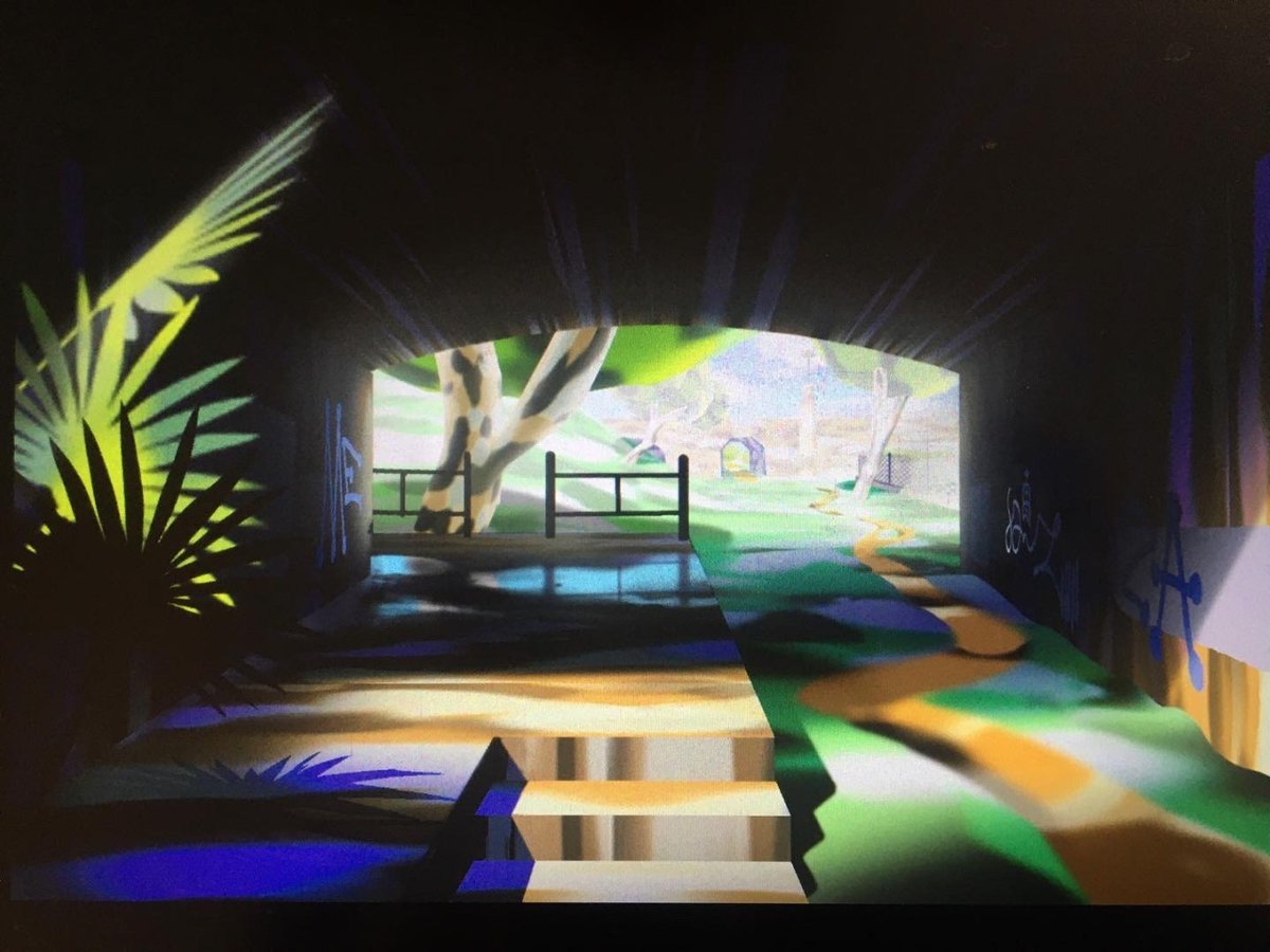 samalden_'s tweet photo. i've also been making these nostalgic PS1 California landscapes, no idea what to do with these  #PortfolioDay https://t.co/9wdAyMSm6R
