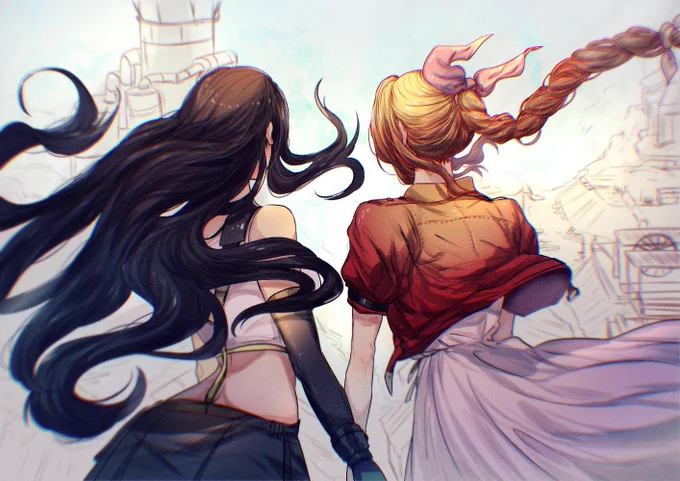 hi #PortfolioDay i'm sera and i like drawing cute girls and interactions 