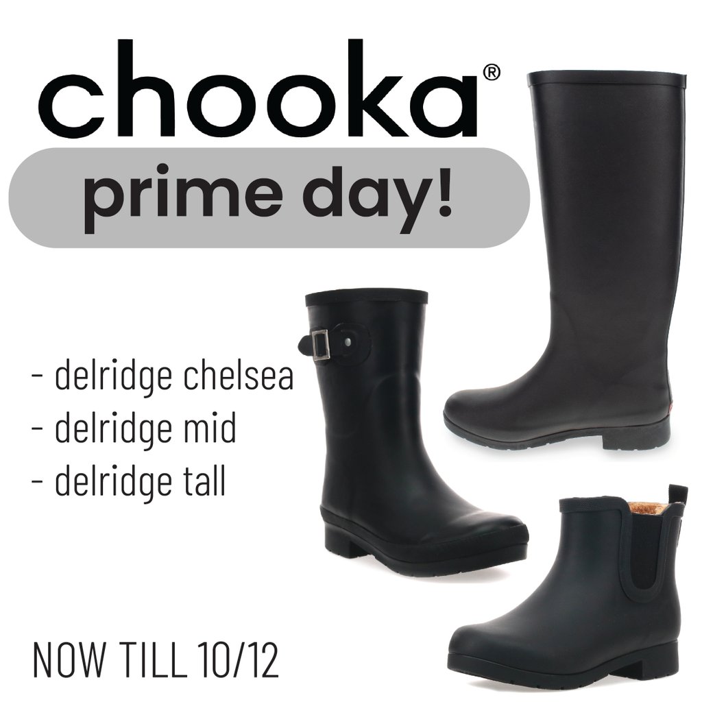 shopChooka's tweet photo. Shop and save in style for Amazon Prime Days! ⁠
⁠
Stock up on our favorite Delridge styles (in 3 heights!) today and tomorrow! ⁠
⁠
https://t.co/Z5VEuLZwbB https://t.co/iYmhwTkLTn