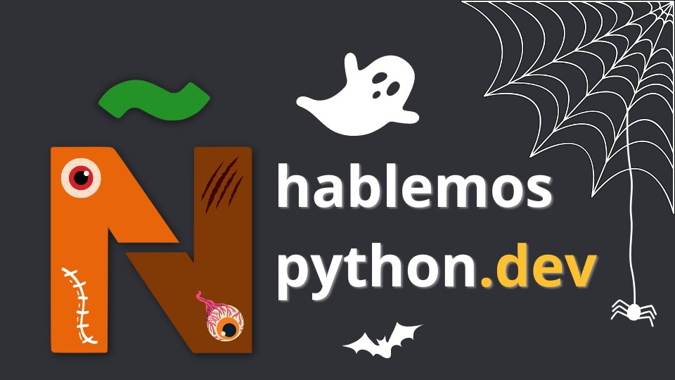 Si aún no estás en el Discord de Python en Español ¡No te asustes! estamos en modo 👻🦇🎃 y también planeando un par de cosas para el #Hacktoberfest ¿Te unes? 👉 discord.gg/hablemospython