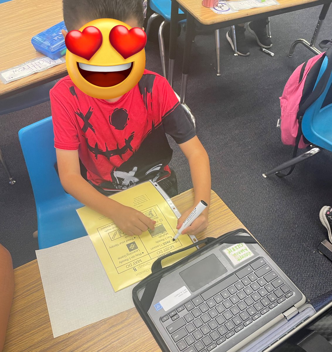 MrsBrooksPUSD's tweet photo. It’s important to set clear expectations and independent tasks to maximize small group instructional time! 🍎 ✏️ 🔇📋@DeckerPUSD #studentexpectations #anchorchart #smallgroupinstruction https://t.co/tlhasJdosm