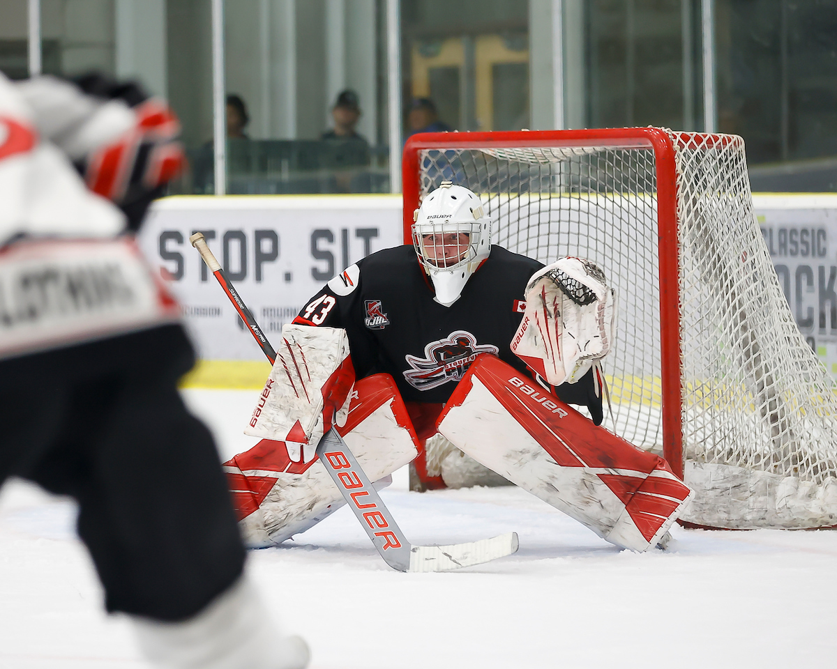 Congrats to our <a href="/AydenBulmer35/">Ayden Bulmer</a> – runner-up for <a href="/WarriorHockey/">Warrior Hockey</a> Goaltender of September in the 21-team <a href="/OJHLOfficial/">OJHL</a> 
He posted a shutout to go with his .926 save percentage during the month.

#catchthespirit #stouffville
Photo: <a href="/rmacphotos_14/">Ray MacAloney OJHL/OJLL 📸</a> of <a href="/ojhlimages/">OJHL Images DOP</a>